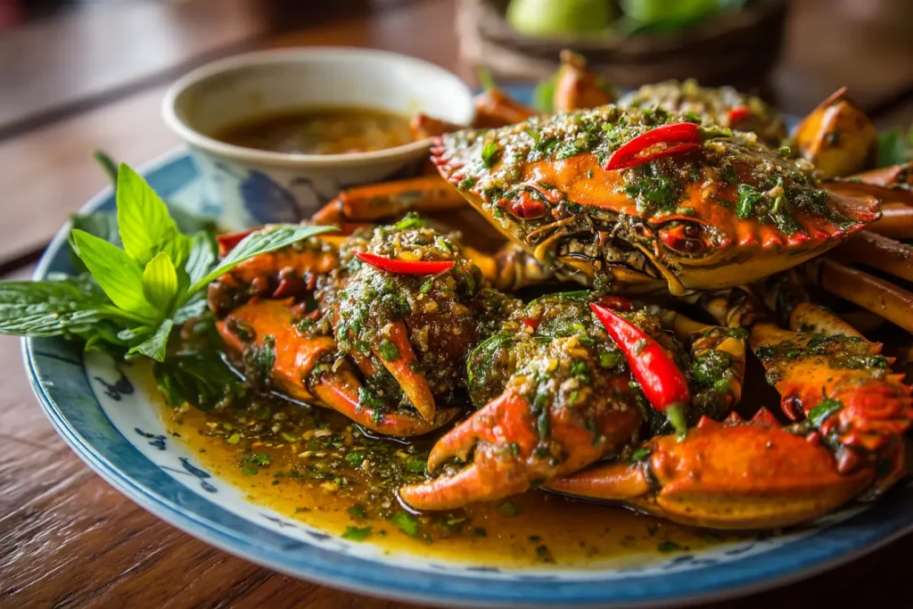 The Kep Crab Market