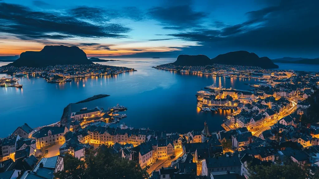 Getting to Ålesund from the US